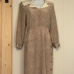 Vintage Printed Dress